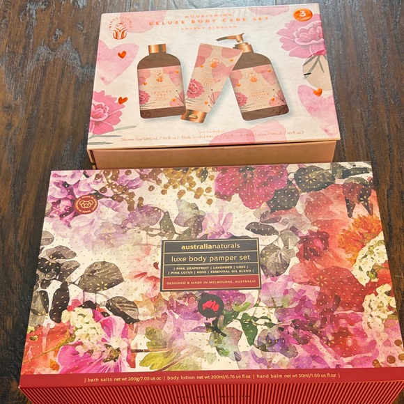 Pink Floral Luxe Body Pamper Set